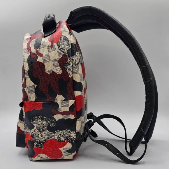 Louis Vuitton Palm Springs Kabuki Damier Azur Monogram Backpack - Picture 6 of 15